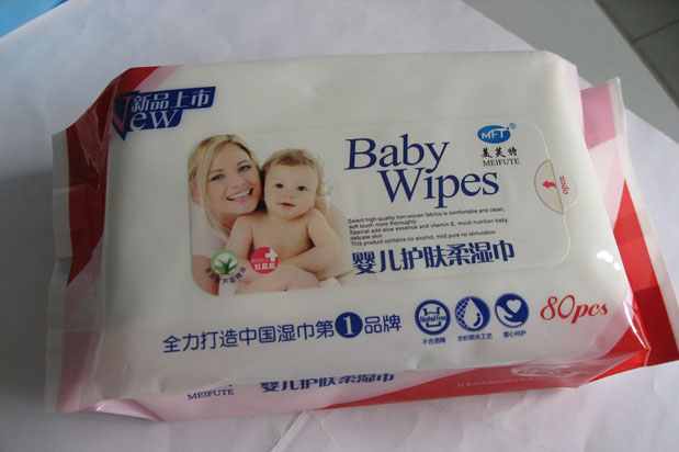 供應(yīng)80片嬰兒護膚柔濕巾
