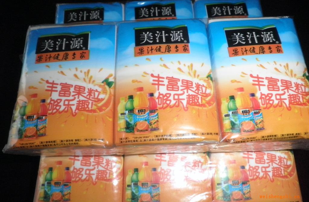 專業生產加工禮品用廣告手帕紙巾