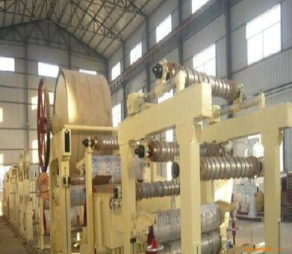 供應2200mm全自動造紙機，造紙設備，箱板紙造紙機廢紙造紙機